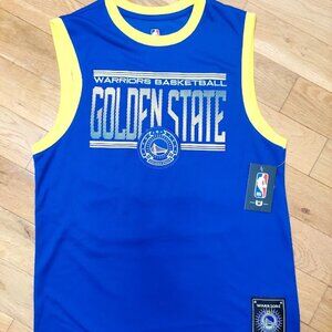 GOLDEN STATE WARRIORS NBA Men's XL Jersey Stephen Curry No. #30New Sleeveless
